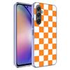 Retro Classic Chess Board Grid Phone Case for Samsung A16 A26 A36 A56 A17 A37 A57 A07 A06 A02S A03 A04S A05S Galaxy Note 20 10 A