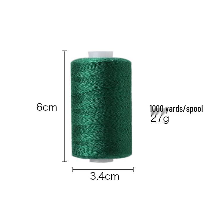 DIY Sewing Thread Set: 42 Colorful Spools, 1000 Yards Each, Polyester.