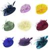 Classic Round Top With Feather Trim For Fashionable Bridal Looks