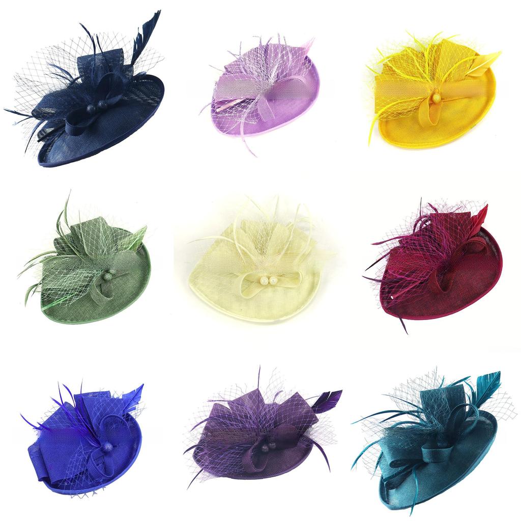 Classic Round Top With Feather Trim For Fashionable Bridal Looks