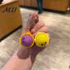 Self Control Toy Keychain, Steamed Bun Pendant, Portable Key Chain Stress Relief Meeting Reliever Toy, with Crisp Clicks Fidget for Kids Adults