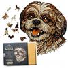 Shih Tzu Wooden Puzzle Cute Dog 400 Pcs 3 Mm Wooden Puzzle