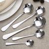 12-teiliges Heavy Duty Esslöffel-Set, 7,4" Löffel Lebensmittelgeeignetes Besteckset, Spiegelfinish, Ergonomisch, Spülmaschinenfest für Zuhause, Küche, Restaurant