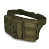Triple Pocket Tactical Camo Waist Bag: Waterproof, Small, Outdoor, Cycling, and Mountaineering Sports Pack