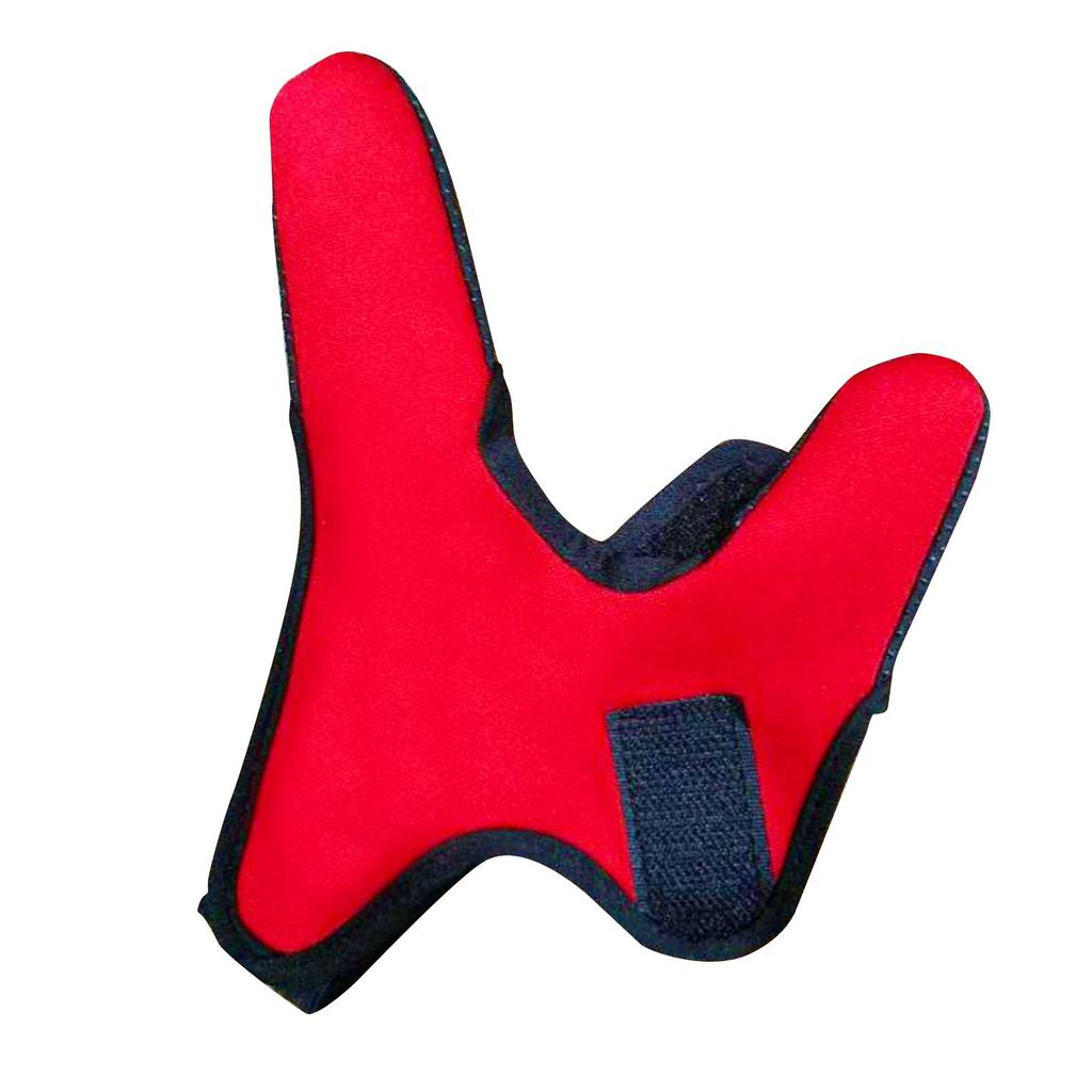 Dubbla fingerhandskar för fiske 2 kastfingrar Anti-repa Fiskare Anti Justerbart band Fingerbeskydd Halkfri
