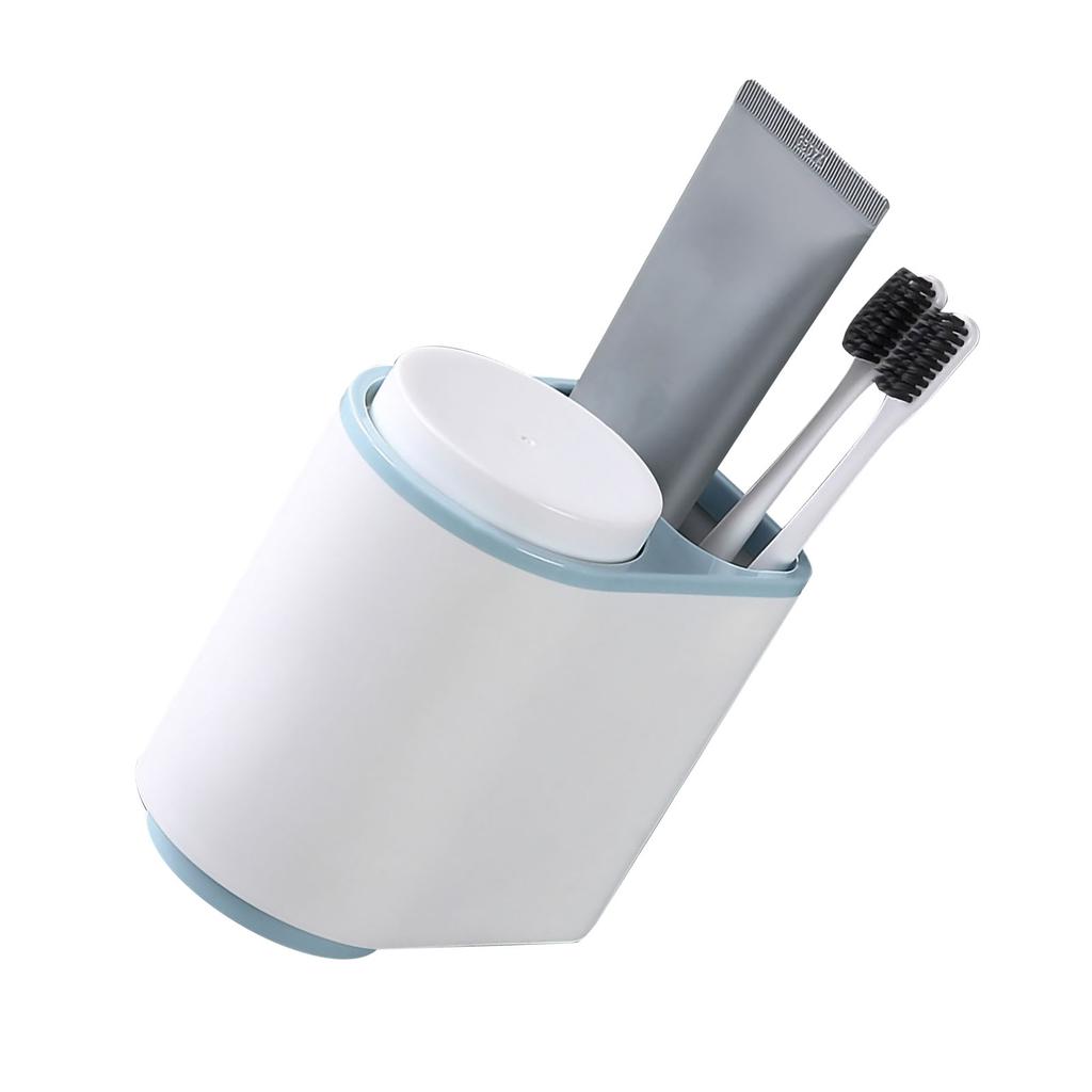 Gargle Cup Holder Magnetic Suspensible Handstand Adsorption Toothbrush Cup Rack for Bathroom