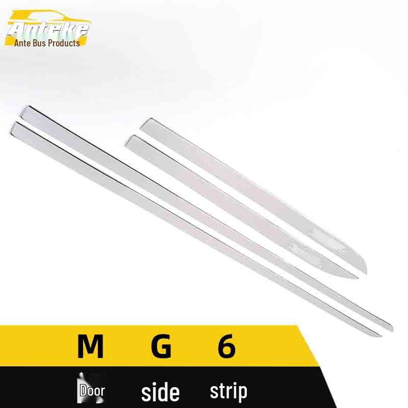 MG6 Anti-Scratch Decorative Sticker for Door Edge, Body Trim, Bumper, and Panel Exterior Accessories
