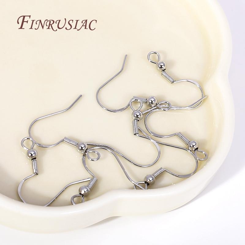 Großhandel 18K Gold Plated Ohrhaken Ohrbügel Für DIY Ohrring Schmuckherstellung Zubehör