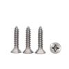 1 PC M3 M4 M5 M6 X 8 10 12 15 16 20 25 30mm TA2 GR2 Titanium Countersunk Phillips Flat Head Self-Tapping Screws
