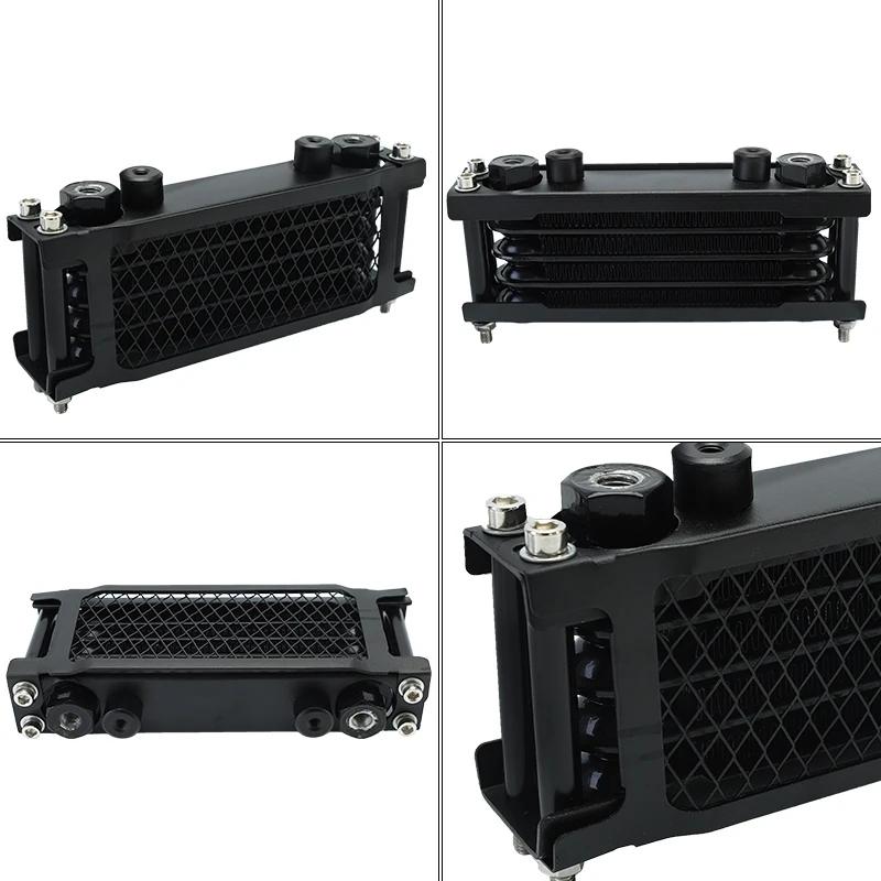Oil Cooling Cooler Radiator Oil Cooler Set Motorcycle For 50 70 90 110 125 140cc Dirt Bike Monkey Bike DAX Pocket Bike ATV Moto