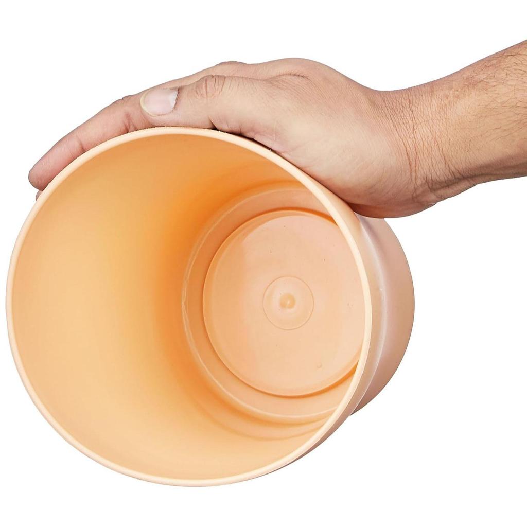 Round Pots for Plants with Bottom Tray|Indoor and Outdoor Flower Pot for Home/Office/Table/Garden/Balcony Decoration|5.5 Inch