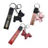[Moerstar] Keychain Keychain Cute Dog Cartoon Bulldog Resin Tide Cool 3D Keychain Unique Popular Fashion Multifunctional Pack Decorations Keys Mobile