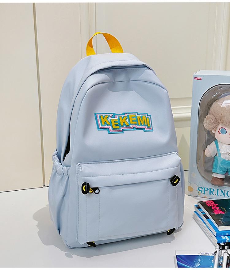 

School bag 2025 new ins style cute and fresh college student school bag lightweight versatile sweet backpack casual travel bag