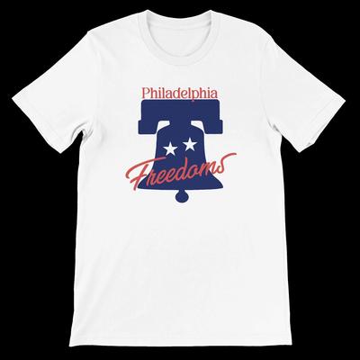 Philadelphia Freedoms World Team Tennis T-shirt Mens Kids Womens