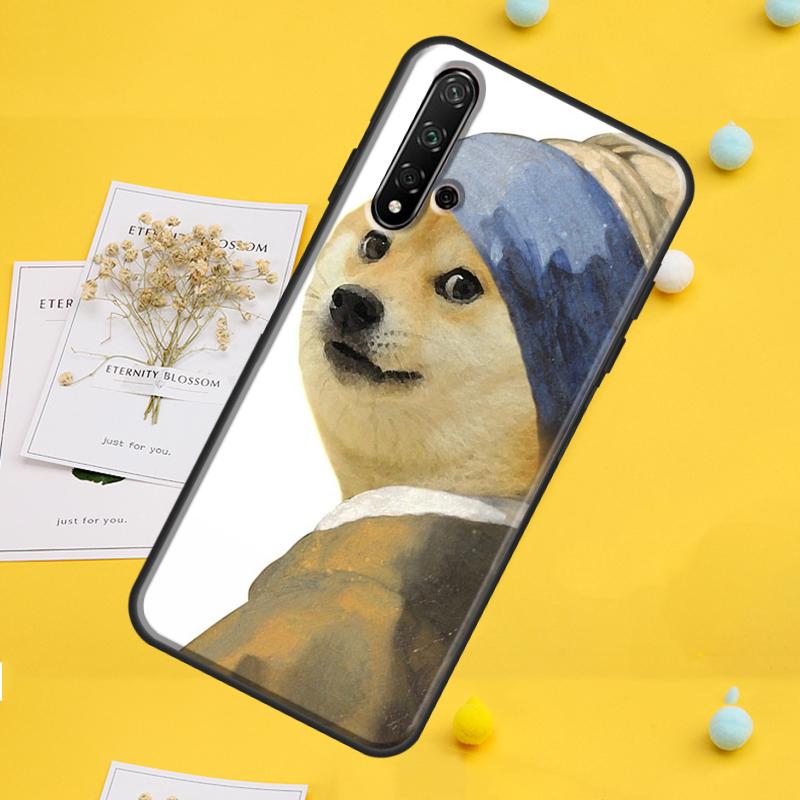 Doge Meme Kabosu For Huawei Nova 10 9 SE 12s 12i 11i 8i Y91 Y90 Y60 Y70 Y72 Y61 P20 P40 P30 Lite P60 Pro Case