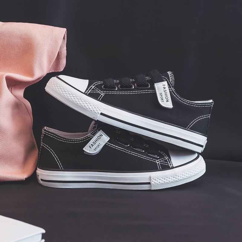 Korean Style Trendy Versatile Canvas Shoes Ladies Summer Breathable Student Casual Shoes Lightweight Comfort  Women's Shoe