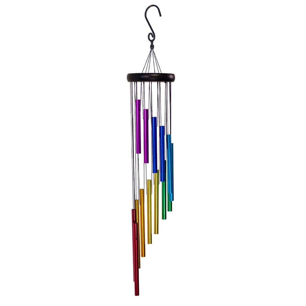 Beautiful and Soothing Musical Wind Chime with 12 Tubes and Bells - Perfect for Relaxation and Meditation