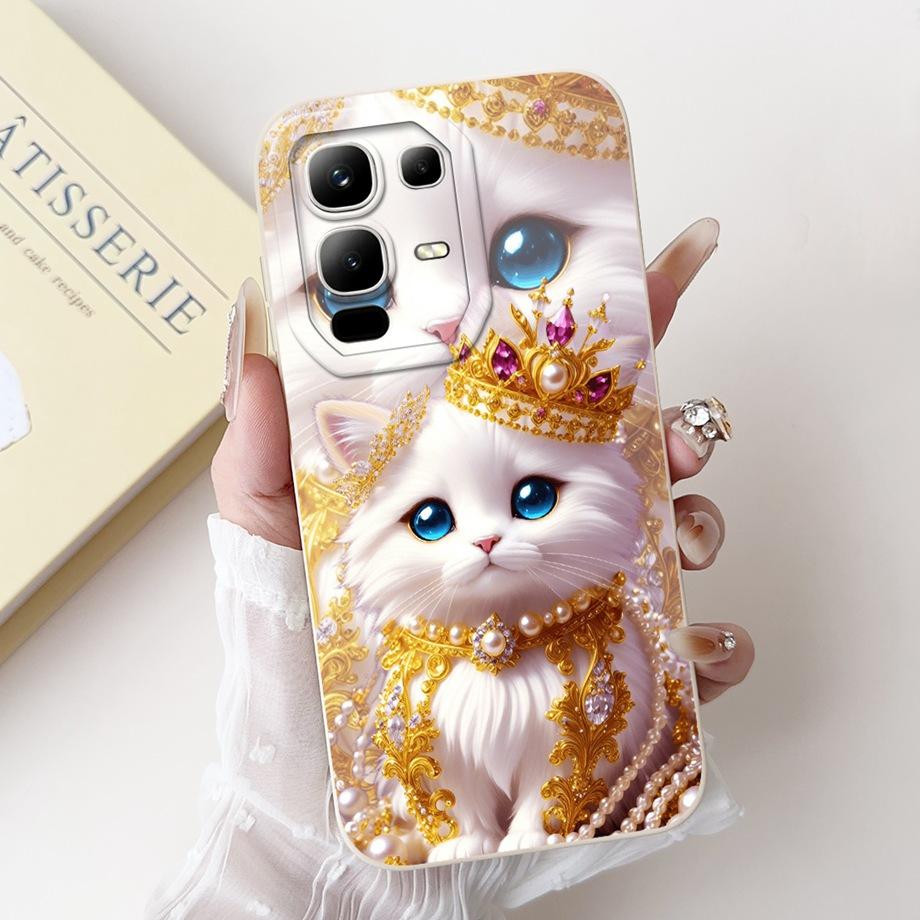 For Infinix Note 50x 50s 50 Pro+ Case Cartoon Rabbit Panda Duck Printed Cover Soft Silicone Bumper For Infinix Note 50 50Pro 4G