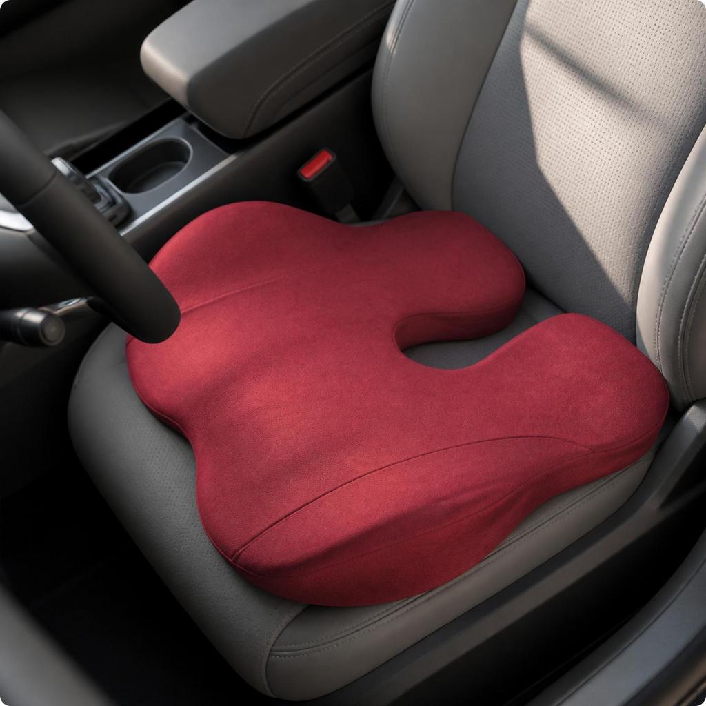 Car Seat Booster Cushion Breathable Portable for Commuters