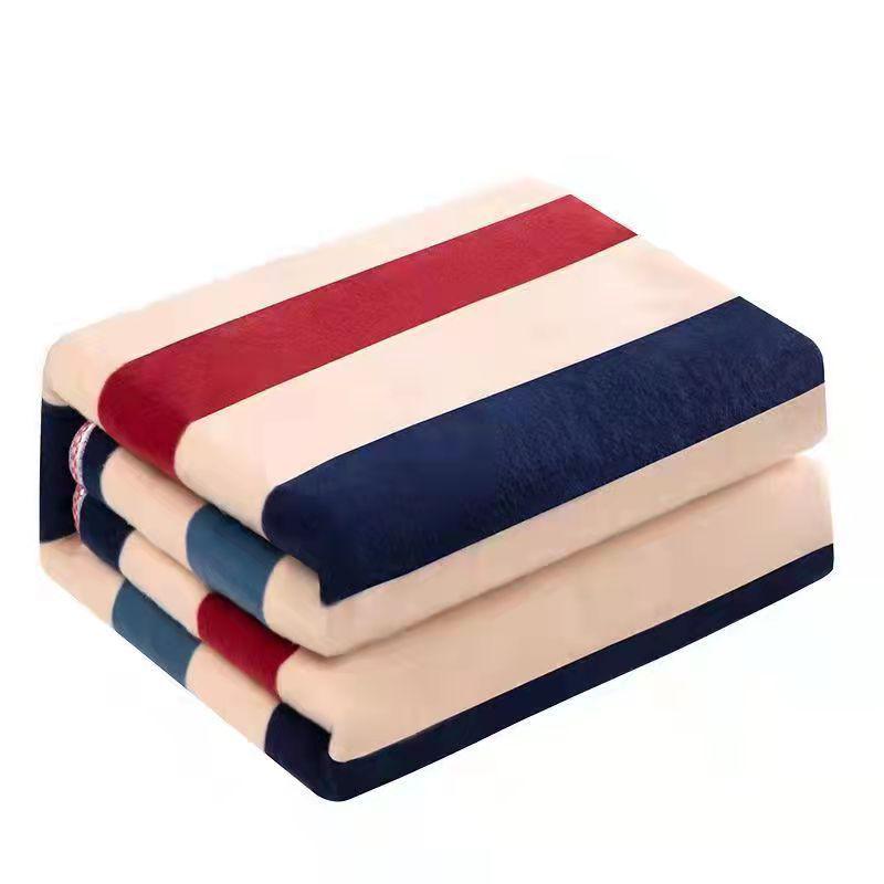 Adjustable Temperature Electric Blanket - Single/Double, Oversized, Dual Control for Dorms
