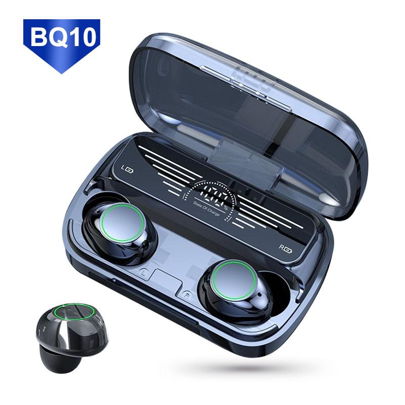 

Беспроводные Bluetooth 5.3 сенсорные наушники водонепроницаемые спортивные наушники-вкладыши гарнитура с шумоподавлением стереонаушники с зарядным устройством