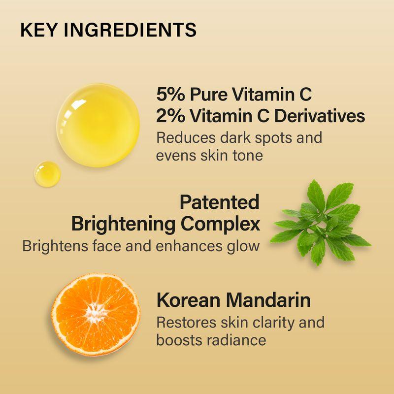 melixir Mandarin Vitamin C5 Dark Spot Serum 30ml