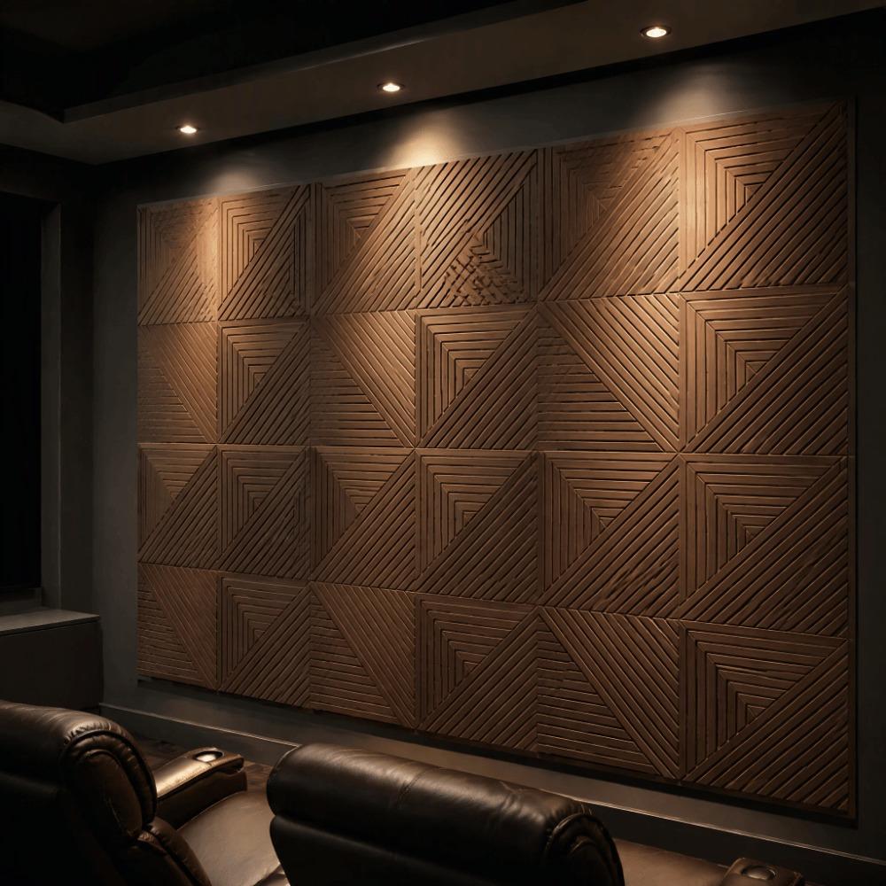 Polyester Fiber Acoustic Panels Self-Adhesive Soundproof Wall Tiles Acoustic Wall Panels Offices