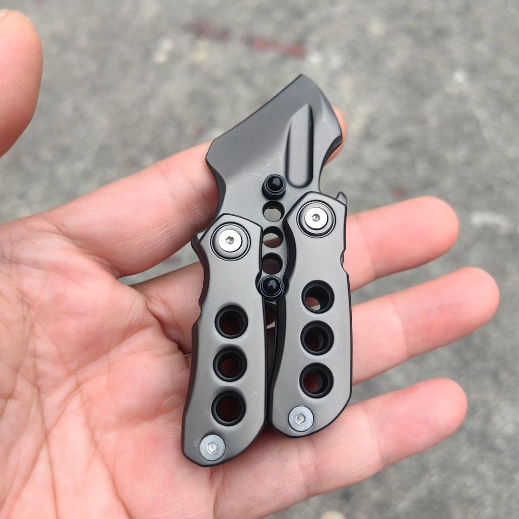 Magnetic Fidget Coin EDC Adult Decompression Toy Anxiety And Stress Relief Multifunctional Crowbar Fidget Slider Spinner Gift