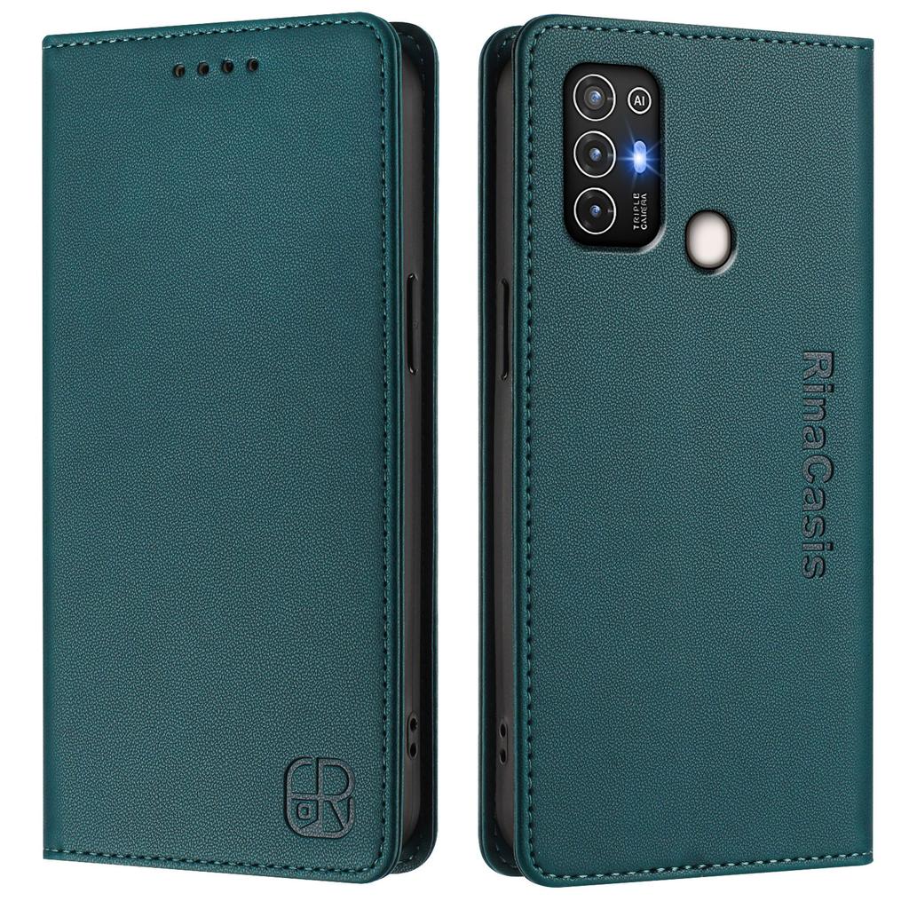 Pro ZTE Blade A52, A53, A73, V50 Vita, V40S, Axon 60, V60, A75, V60 Vita, V70 Vita... Prémiové pouzdro z PU kůže ve stylu peněženky, nárazuvzdorné a s RFID blokováním