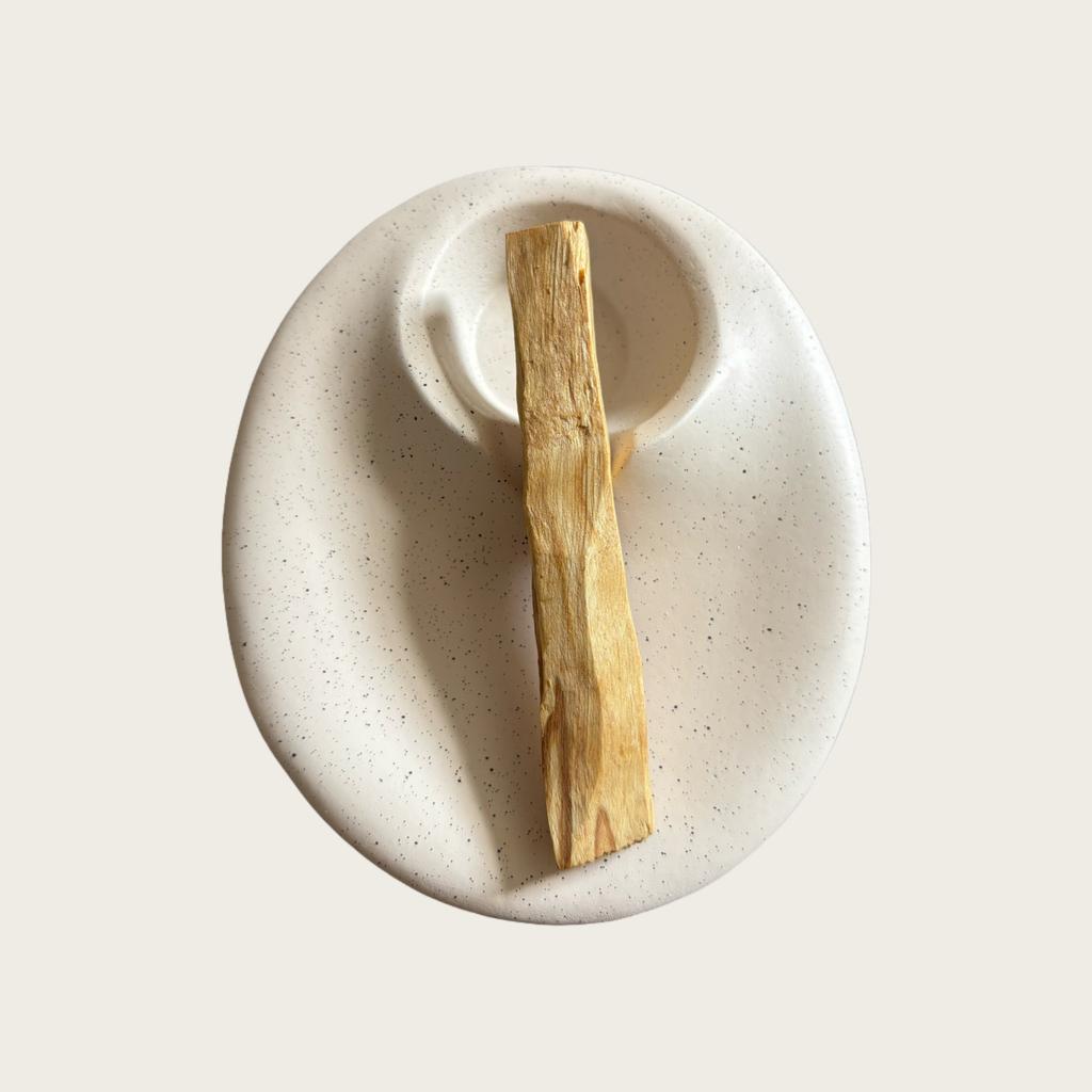 Concrete Palo Santo Incense Holder for Natural Wood Stick Cone Incense Meditation Yoga Aromatherapy Home Decor Gift