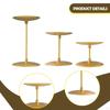 3 Pieces Candle Holder Iron Vintage Stand Decorative Handmade Non-Slip for Dining Room Living