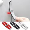 MZUT2 4pcs/set Rubber Bumper Strip Car Door Anti-Collision Emblem Sticker For Mercedes Benz AMG A B C E S Class GLA GLC CLA GLK GLE