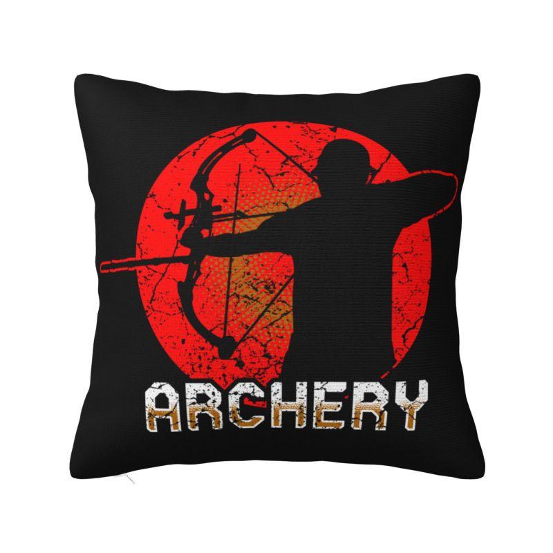 Shooting Target Cushion Covers Archery Archer Darts Velvet Cute Pillow Decor Home