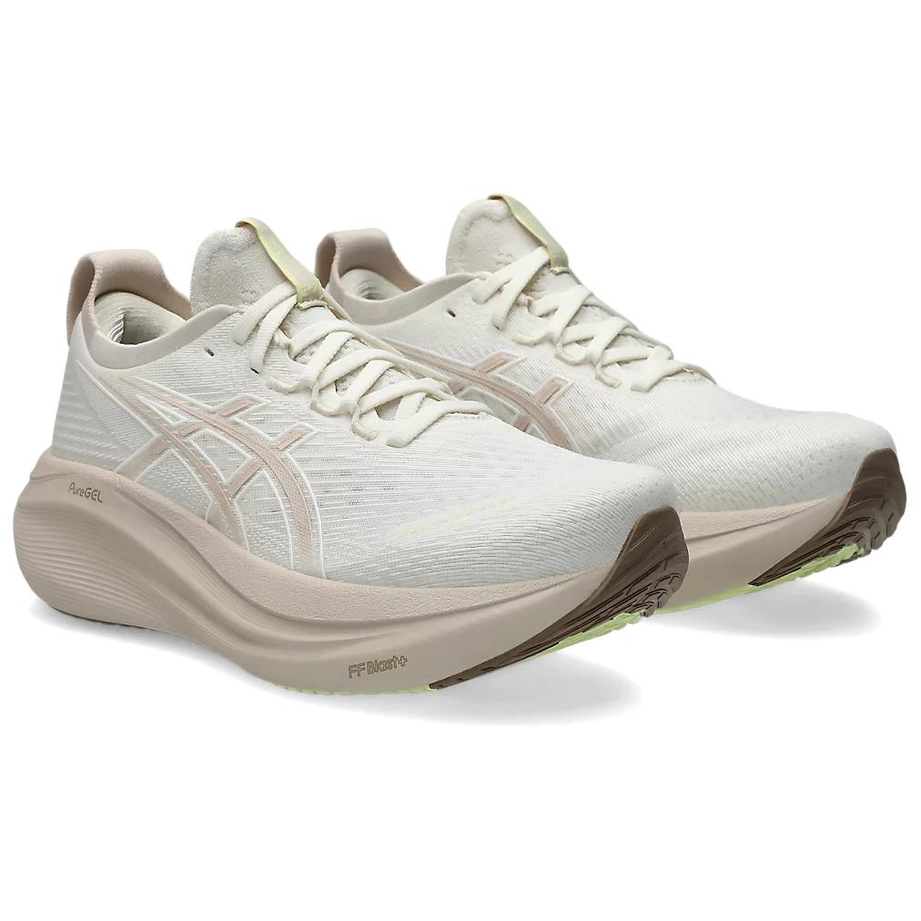 Asics  Gel Nimbus 27 Cream Mineral Beige Women Sneakers 1012B753-102