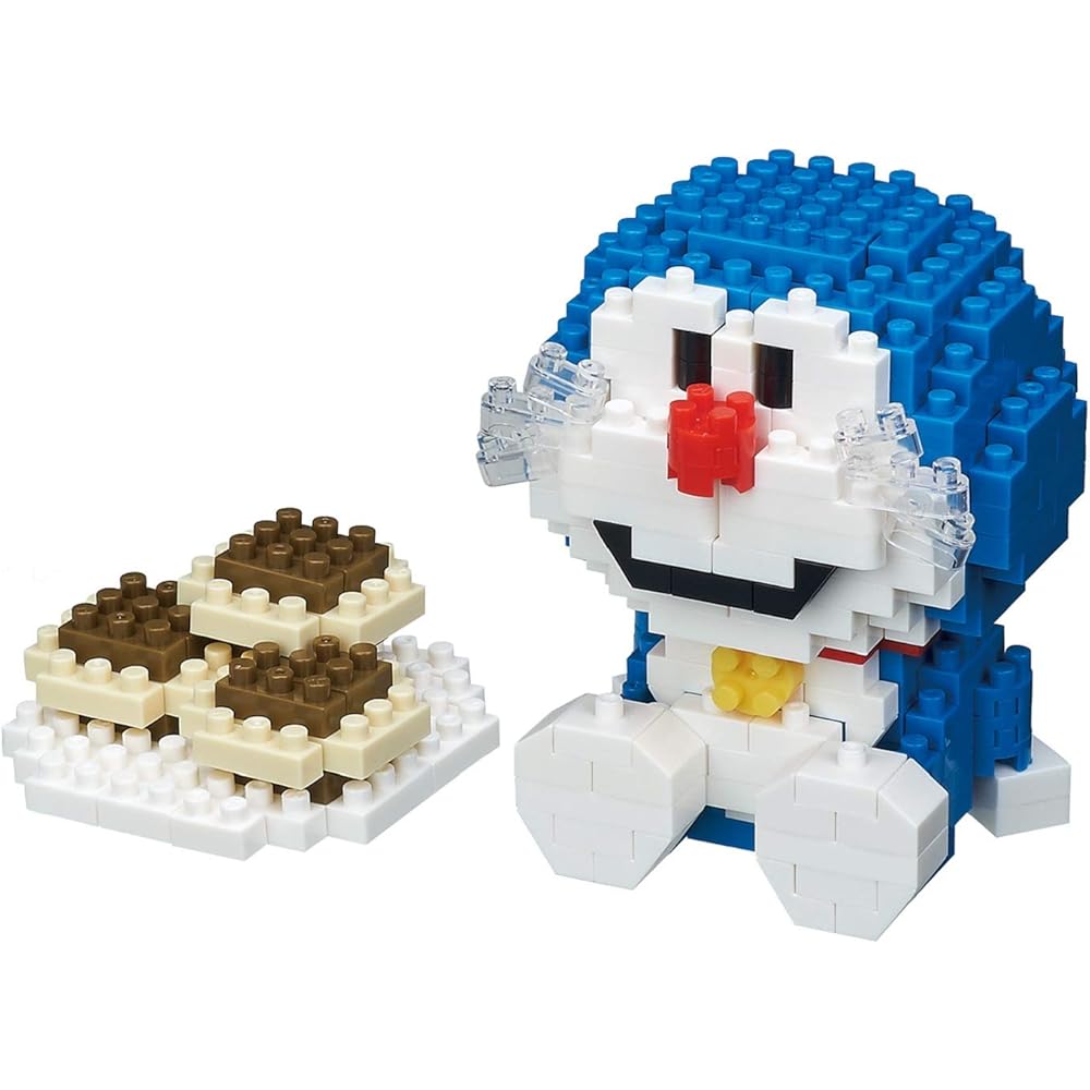 Kawada Nano Block Doraemon Sitting Pose Building Set NBCC_074