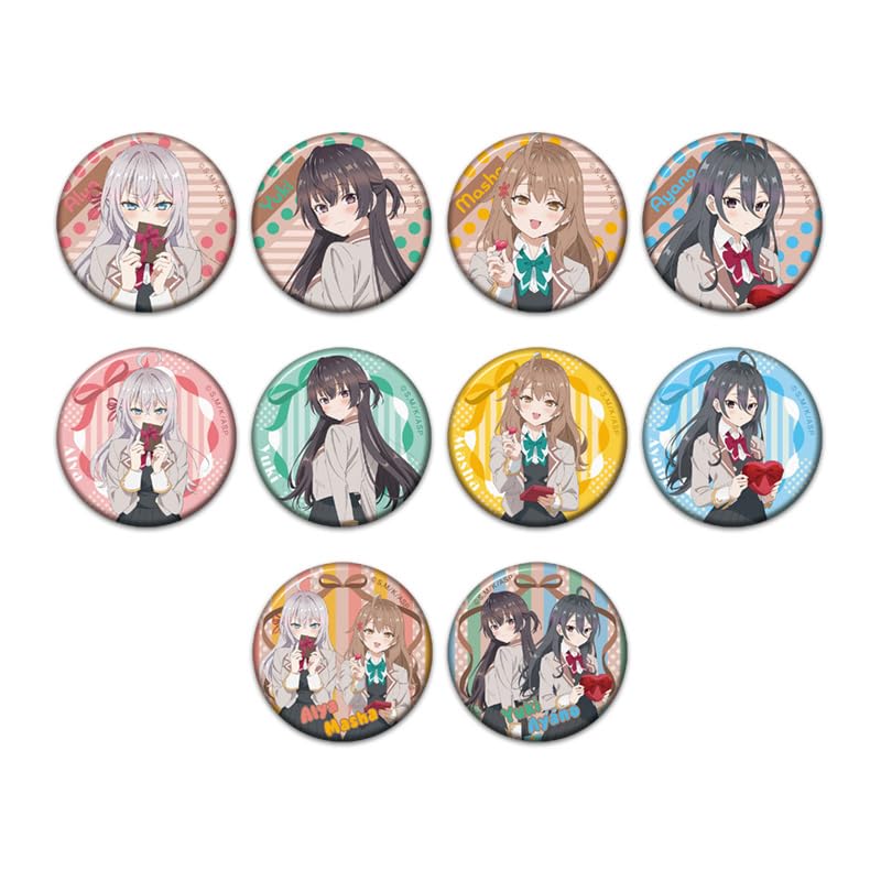the girl next door who sometimes whispers in trading badges in 1 Arya-san, Russian, vol.1 (10 box)