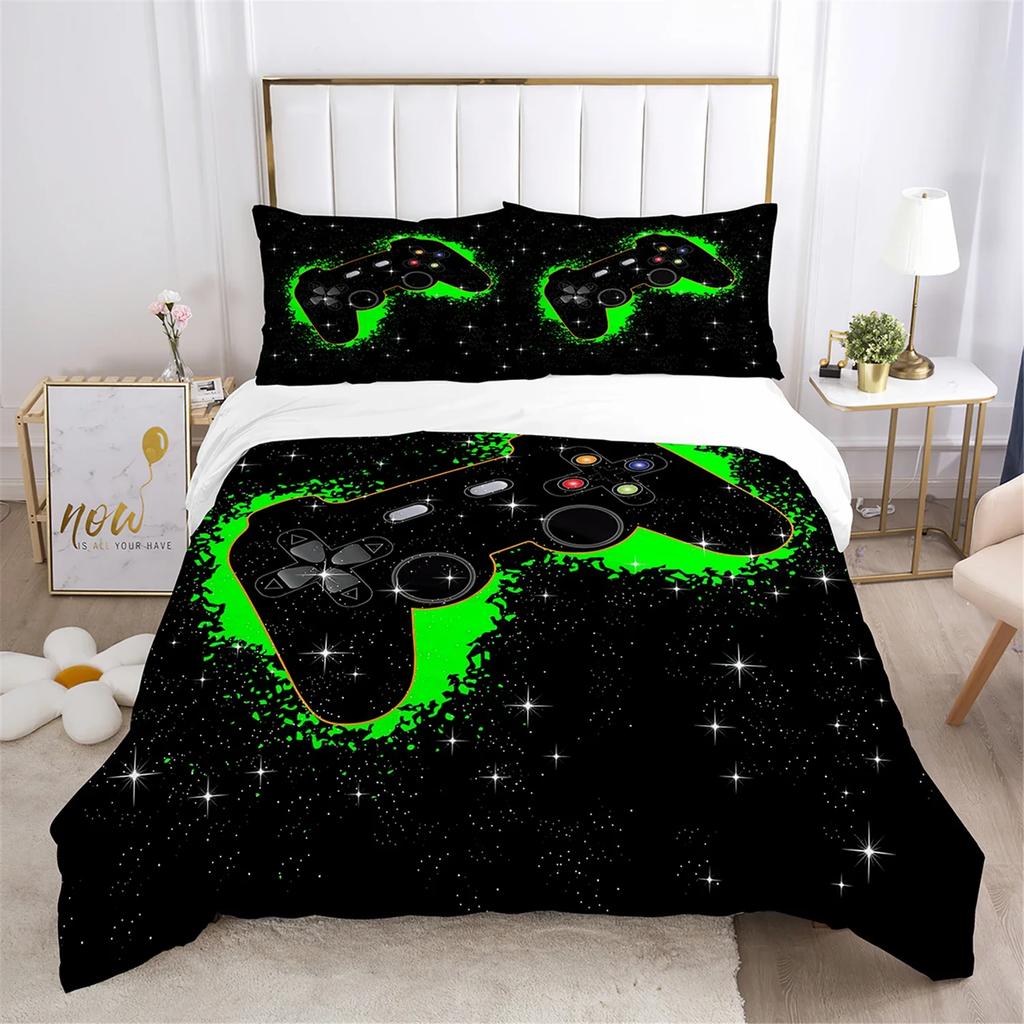 Comforter Gamer Bedding Sets For Boys Teen Gaming Video Games Comforter Playstation Designs Bed Set With