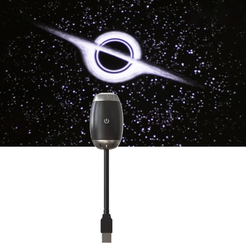 

Usb Luminous Starry Sky Projection Decoration Milky Way Saturn Background Car Interior Projection Ornament Bedroom Household Wall Decorat