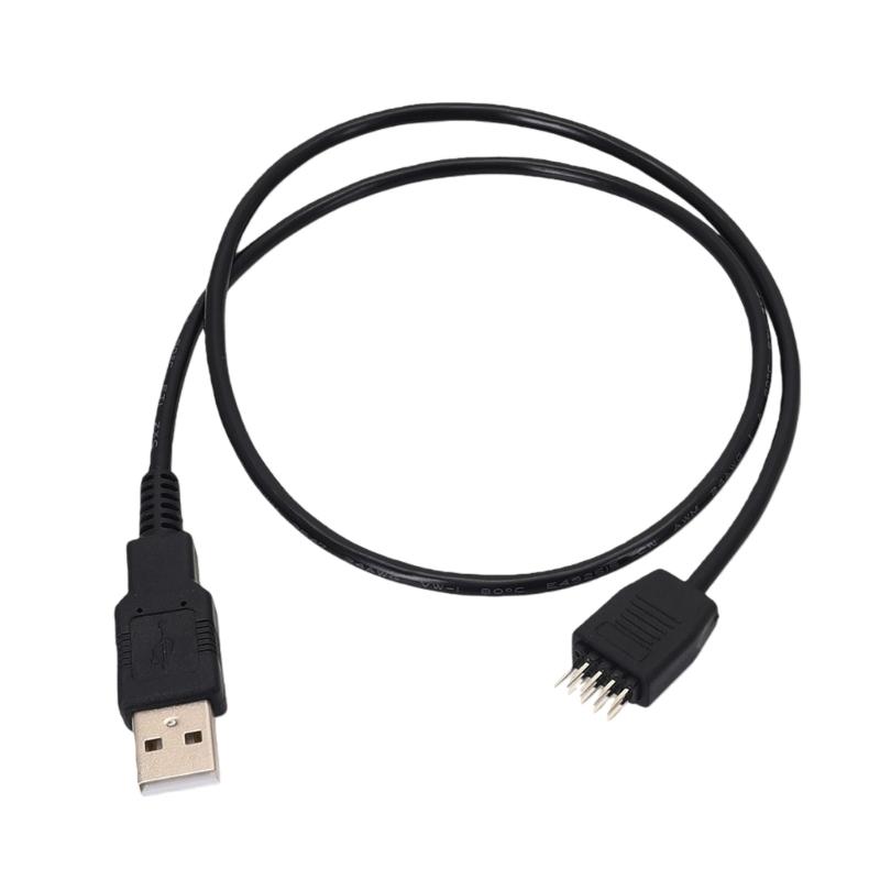 USB A Male To Motherboard 9Pin Header Cable For Internal Computer Connection And DIY PC Builds