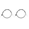 2*Throttle Control Cable Control Line For FERRIS F200XT IS2000Z IS1500Z IS4500Z For SIMPLICITY Citation For CHAMPION Lawn Mower