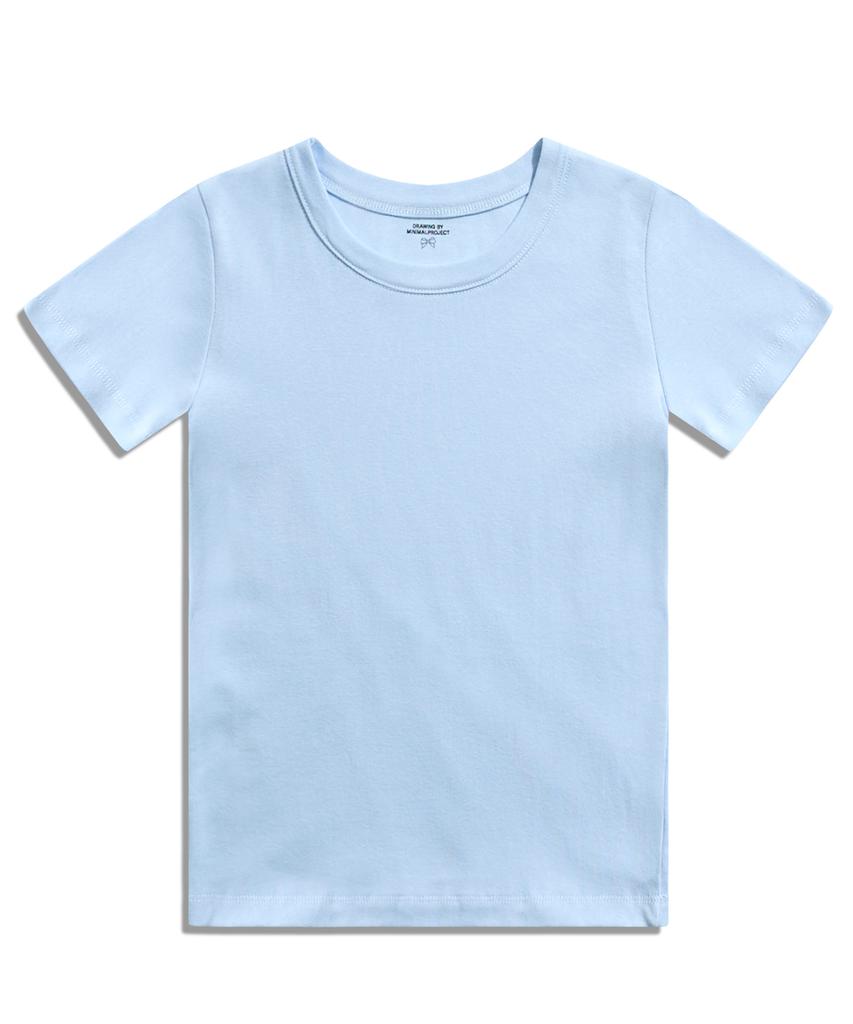 MINIMALPROJECT Creamy Day Half T-Shirt Mst191 [Sky]