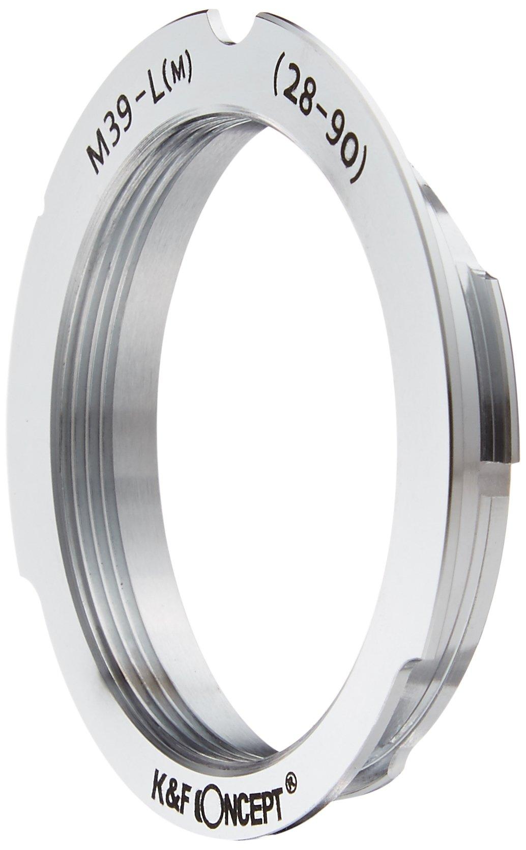 

Concept Lens Mount Adapter L39 Mount Lens to Leica M Mount K&F KF-LM-2890 (Leica Conversion)