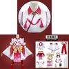 Costume Cosplay Vtuber Sakura Miko in Tessuto Poliestere per Gioco Anime Role Play