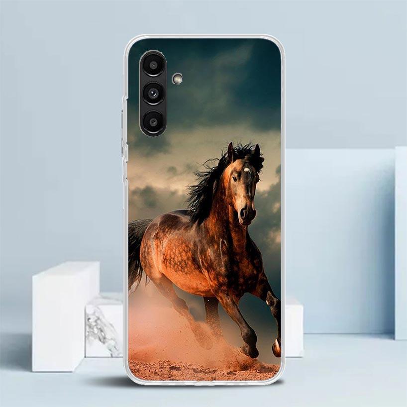 Horse Great Beauty Galloping Phone Case For Samsung Galaxy A17 A37 A57 A16 A15 A14 A13 A56 A55 A54 A53 A36 A35 A34 A33 A26 A25 A