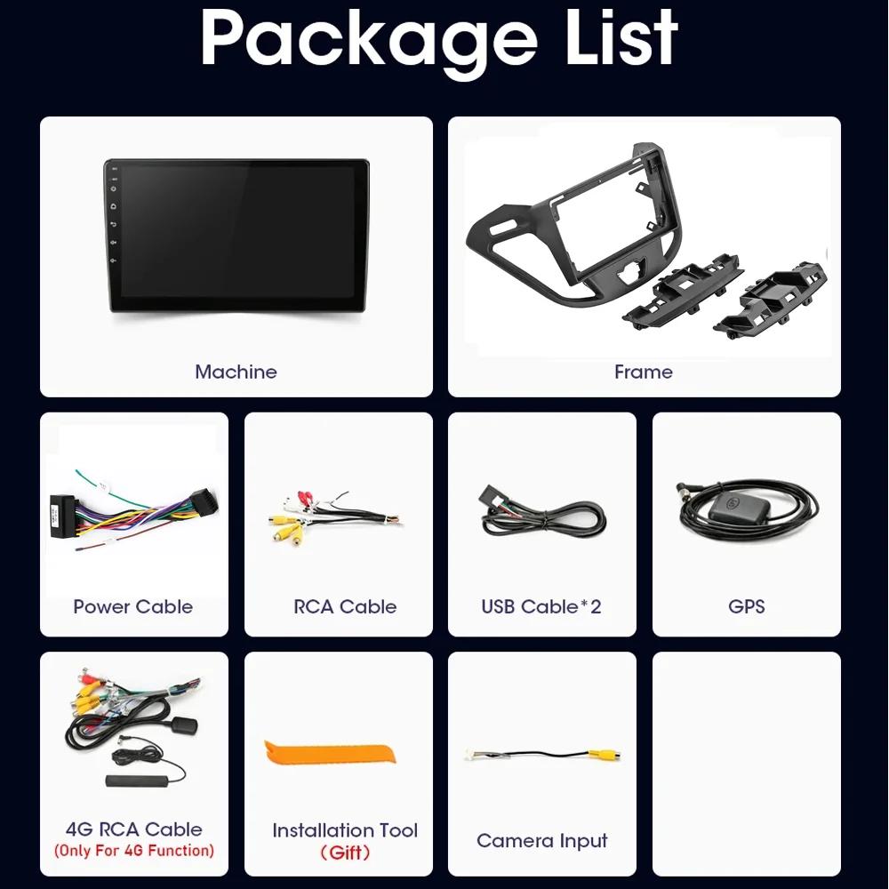 Android Auto Car Radio For Ford Transit Tourneo Custom 2012-2025 Navigation GPS Multimedia Video Player BT Carplay 8 Core 8+128G