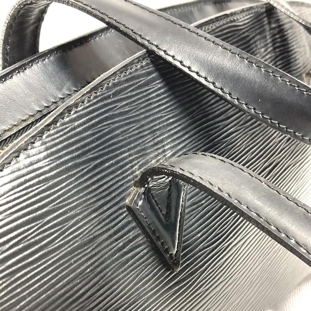 Louis Vuitton M52272 Epi Saint-Jacques PM Tote Bag Hand Bag Leather Noir Black