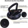 Sanwer Dent Repair Suction Cup for Car Vacuum Lifter Dent Repair Dent Lifter Powerful