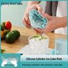 Silicone Household Round Cylinder Ice Cube Mold - DIY Ice Making Box, Hot Selling