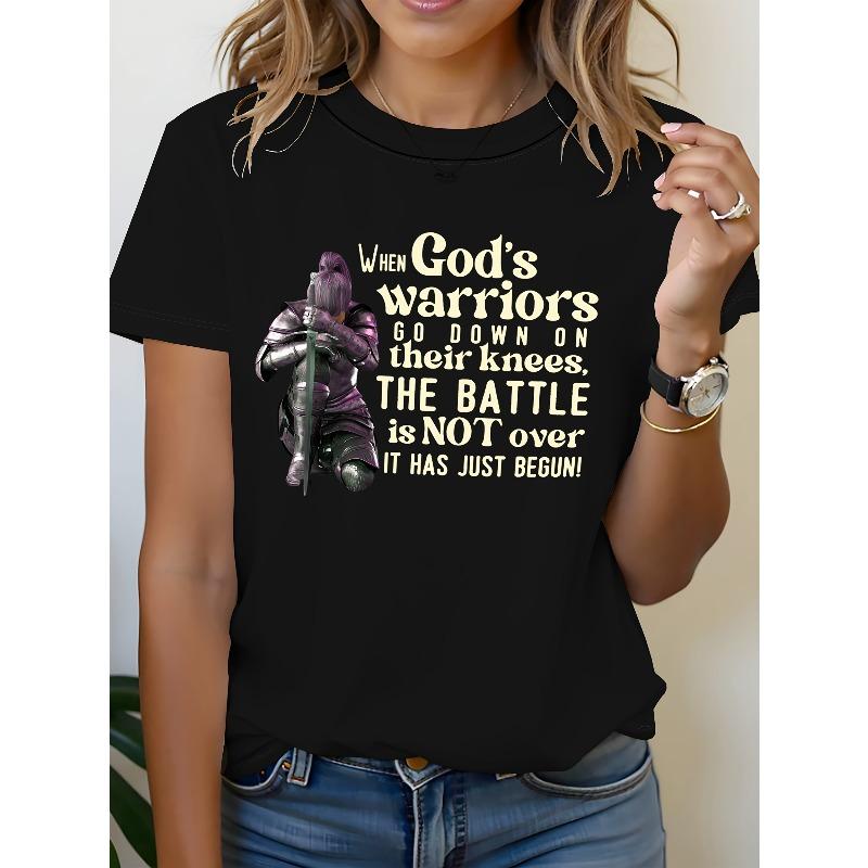 Gemustertes Kurzarm-Rundhals-T-Shirt Lässig Rundhals, Leicht Weich, Alle Jahreszeiten, Mehrere