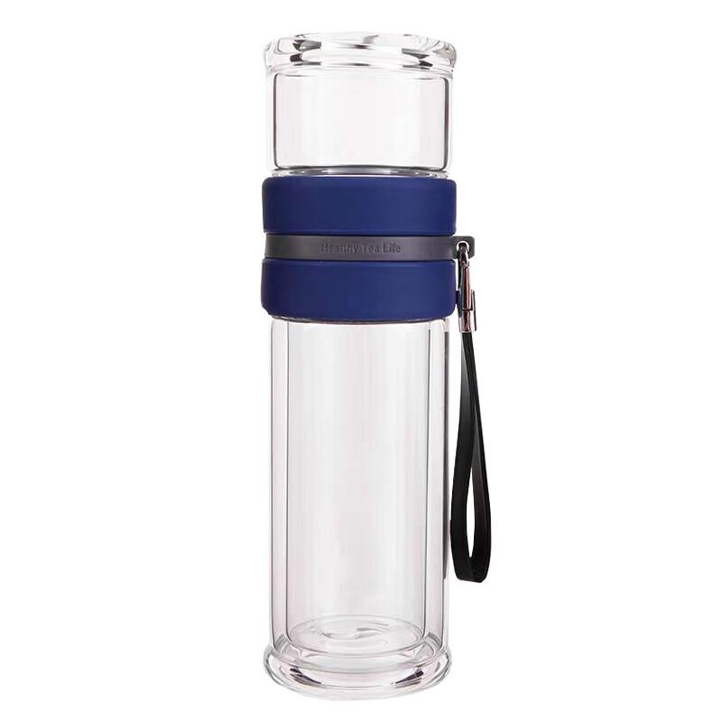 Kuandi Double-Layer Glass Tea Infuser Bottle